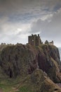 The ruins of Dunnottar Castle, Scotland Royalty Free Stock Photo