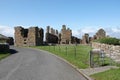 Ruins of Earl\'s Palace on Scottish island