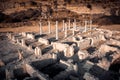Ruins of early Christian basilica near Kourion archaeological site. Limassol District, Cyprus