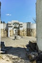 Ruins of Early 10th century Round Church of St. John near The capital city of the First Bulgarian Empire Great Preslav