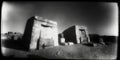 Ruins of Egypt Tombs, through a Pinhole Camera