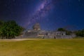 Ruins of El Caracol observatory temple, Chichen Itza, Yucatan, Mexico, Maya civilization