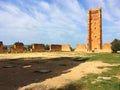 Ruins of El Mansourah Castle Royalty Free Stock Photo