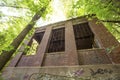 Ruins of electrical station on Hockanum River in Manchester, Connecticut.