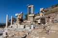 Ruins of Ephesos, Turkey on sunny day