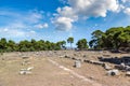 Ruins in Epidavros, Greece Royalty Free Stock Photo