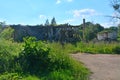 Ruins of the estate of the counts Borinsky in Donskoy city