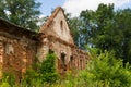 The ruins of the estate of the noble family of Khmara Royalty Free Stock Photo