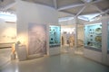 Ruins exhibition, archeological museum of Thassos Royalty Free Stock Photo