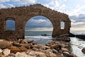 Ruins of factory, Avola, Sicily (Italy) Royalty Free Stock Photo