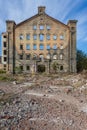 The ruins of the factory Royalty Free Stock Photo