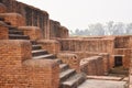 Ruins of a famous historical place situated at Nalanda Bihar in India - Nalanda University Royalty Free Stock Photo