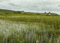 The ruins of Finlaggan, Islay. Scotland.