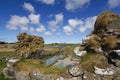 The ruins of Finlaggan on the Isle of Islay