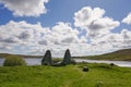 The ruins of Finlaggan on the Isle of Islay