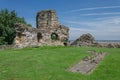 The ruins of Flint Castle