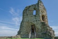 The ruins of Flint Castle