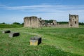 The ruins of Flint Castle Royalty Free Stock Photo