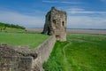 The ruins of Flint Castle