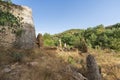 Ruins of a flour mill in southern Spain Royalty Free Stock Photo