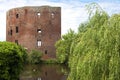 The ruins of the former Dutch castle Teylingen