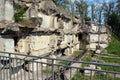 Ruins of Fort XIII San Rideau in Przemysl, Poland