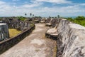 Ruins of fortification Royalty Free Stock Photo