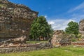 Ruins of the fortifications of the ancient Roman city of Diocletianopolis, town of Hisarya, Bulgaria