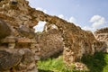 ruins of a fortress in Europe