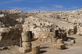 Ruins of the fortress of Herod, the Great, Herodium, Palestine