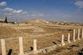 Ruins of the fortress of Herod, the Great, Herodium, Palestine