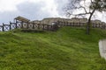 Ruins of Fortress Kaleto at town of Mezdra, Bulgaria