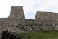 Ruins of Fortress Kaleto at town of Mezdra, Bulgaria