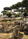 Ruins of the Forum Trajan in Rome