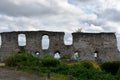 Ruins of Gaillard castle in Les Andelys high about the river seine Royalty Free Stock Photo