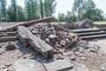 Ruins of Gas Chamber and Crematorium II at Auschwitz-Birkenau, Former German Nazi Concentration and Extermination Camp