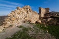 Ruins of Genoese Cembalo fortress. Balaklava, Crimea