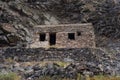 Ruins of the German military headquarters. Russia