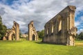 Ruins of Glastonbury Abbey, Somerset, England Royalty Free Stock Photo