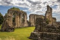 Ruins of Glastonbury Abbey, Somerset, England Royalty Free Stock Photo