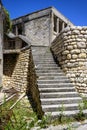 Ruins on the Goli otok prison in Croatia Royalty Free Stock Photo