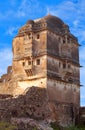 Ruins of Gora Badal Palace at Chittorgarh Fort in Chittaurgarh, Rajasthan state of India Royalty Free Stock Photo