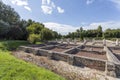 The ruins of Gorsium-Herculia, village of the Roman Empire in Tac, Hungary Royalty Free Stock Photo