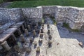 The ruins of Gorsium-Herculia, village of the Roman Empire in Tac, Hungary Royalty Free Stock Photo