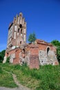 Ruins of a Gothic church Royalty Free Stock Photo
