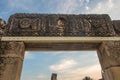 Ruins of the great synagogue of Capernaum Royalty Free Stock Photo