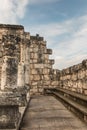 Ruins of the great synagogue of Capernaum Royalty Free Stock Photo