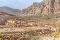 Ruins of the great temple at Petra, Jordan