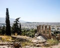 Ruins of the Greece Royalty Free Stock Photo