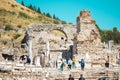 Ruins of Greek ancient city of Ephesus